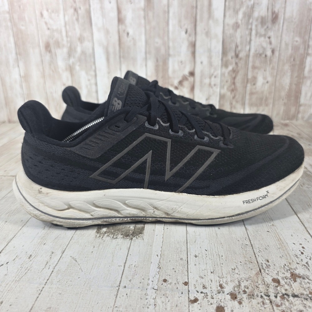 New Balance Fresh Foam X Vongo v6 Mens Running Black White MVNGOLK6 Size 13